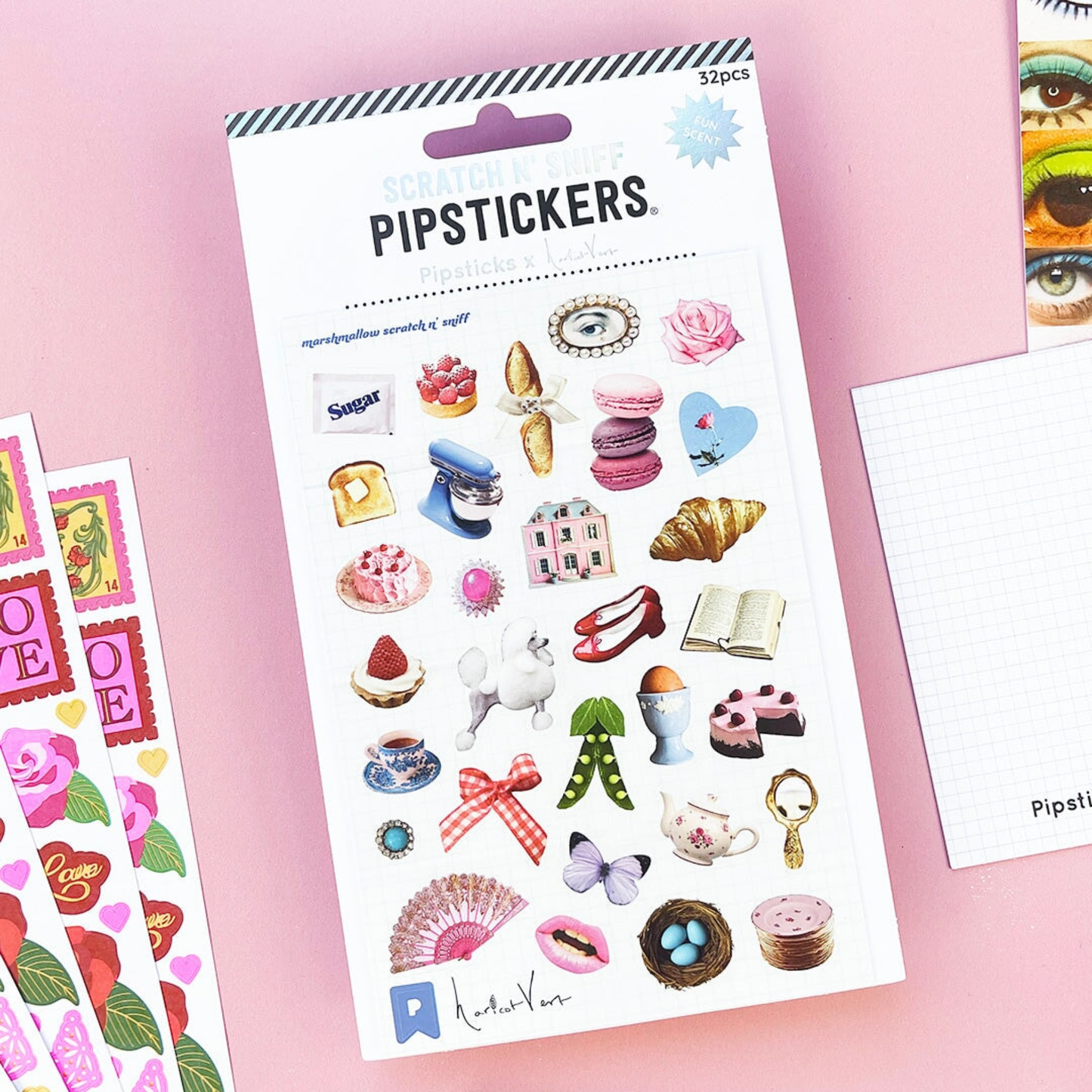 Nostalgic Charm Scratch'n Sniff Sticker Sheet