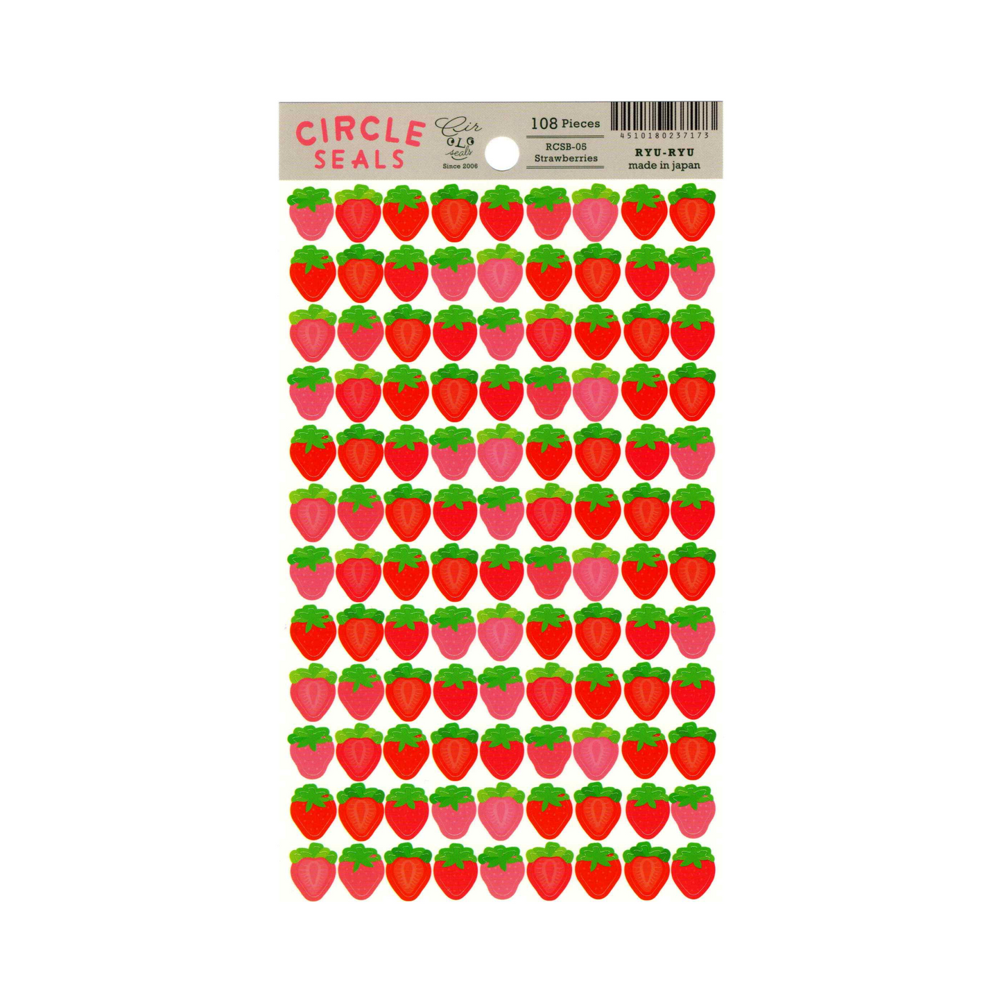 Mini Strawbs Sticker Sheet