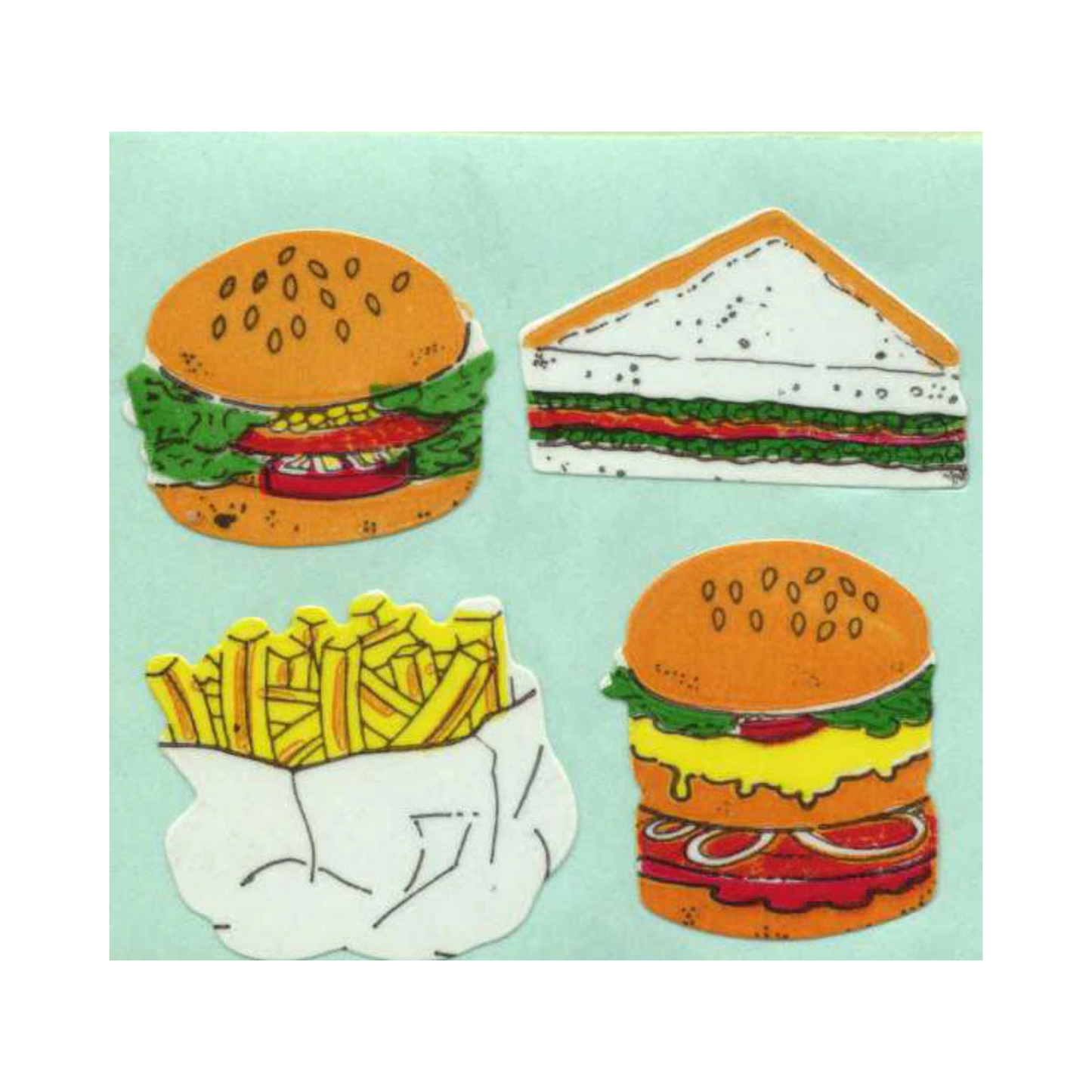 Fast Food Stickers