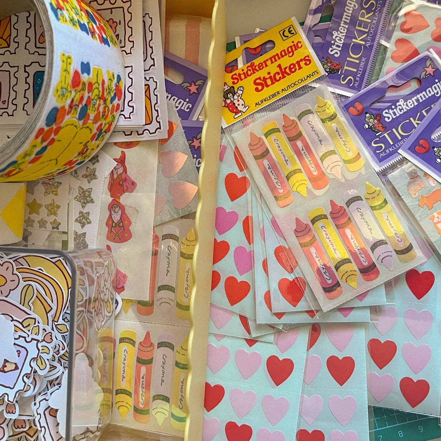 Mystery Seconds Sticker Pack