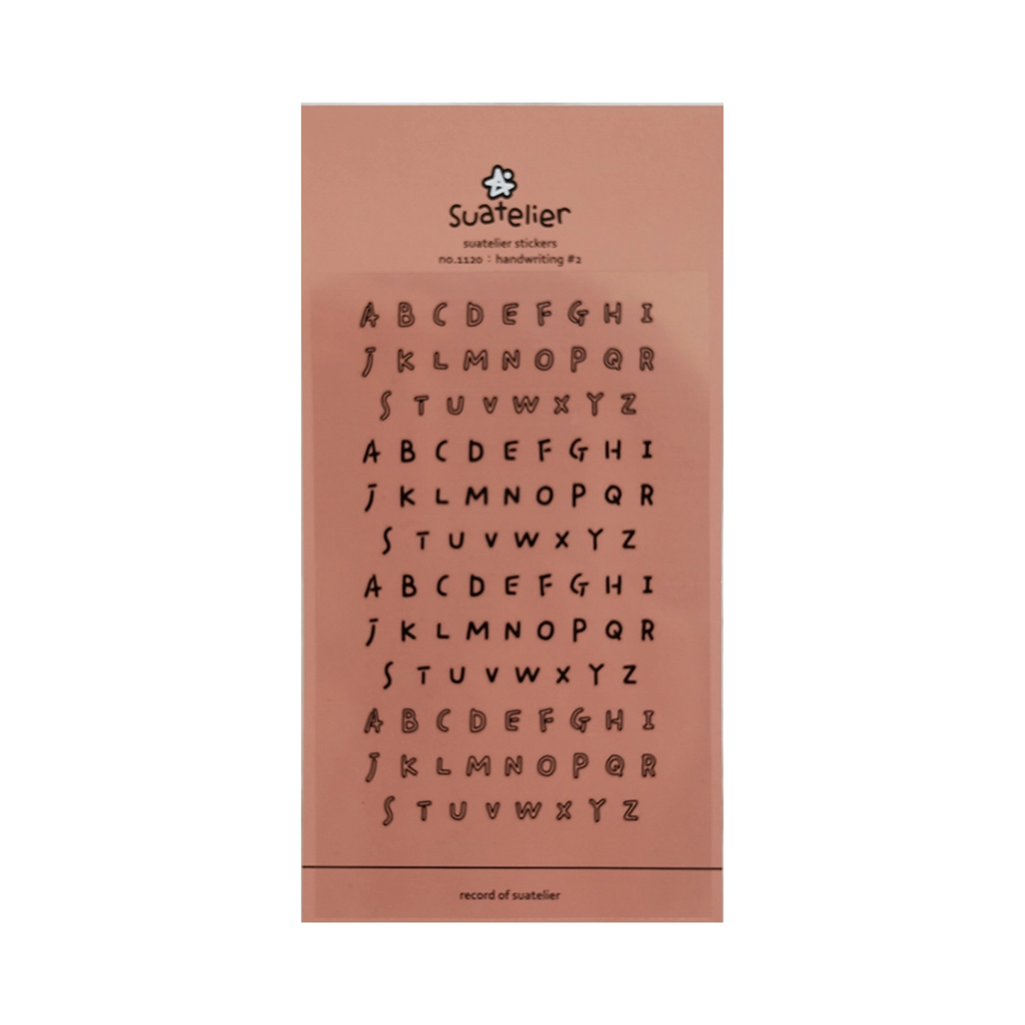 Handwritten Font - Uppercase Letters
