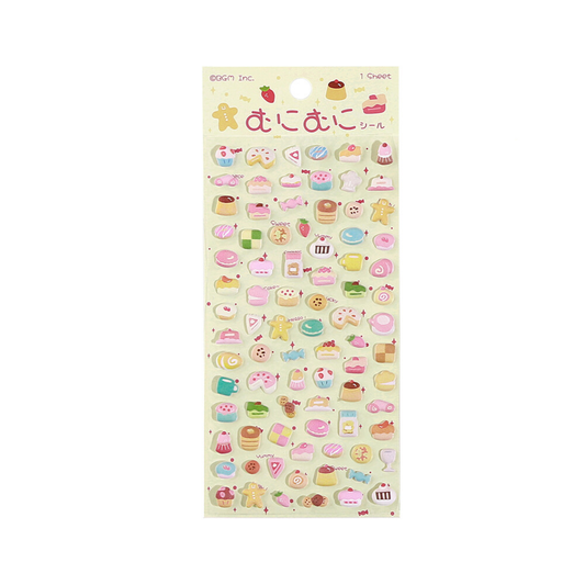 Sweet Treats 3D puffy Stickers