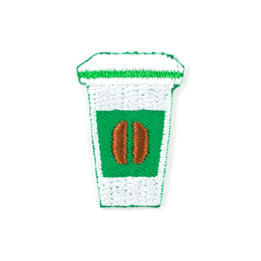 Coffee Cup Sticker Patch
