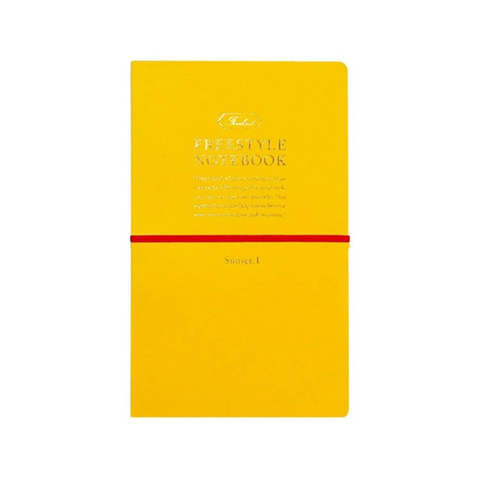 Yellow Grid Notebook