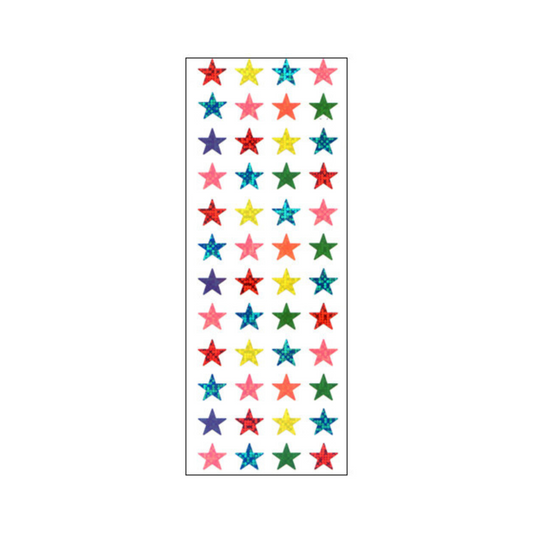 Prismatic Star Sticker Sheet