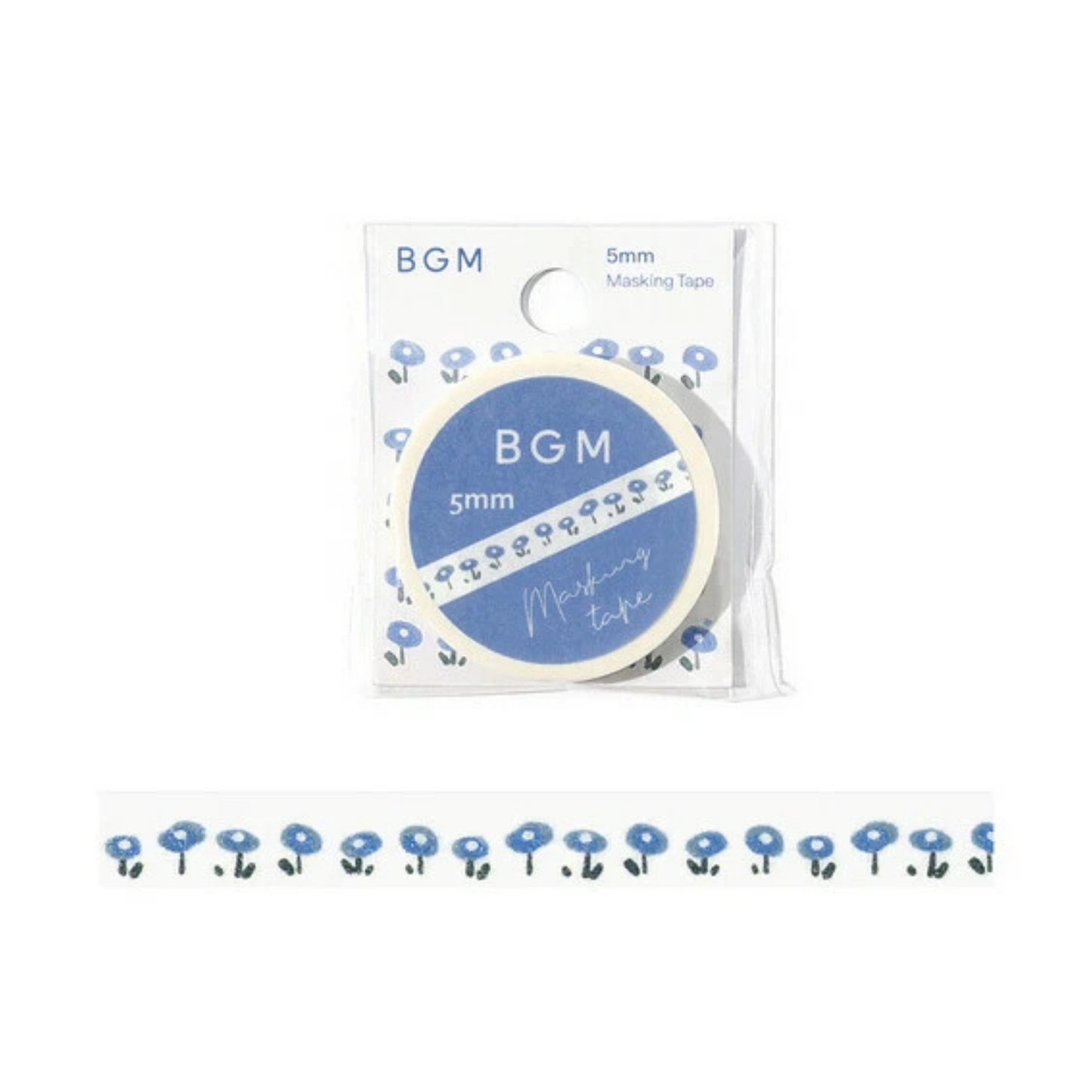 Tiny Blue Flowers Washi Tape