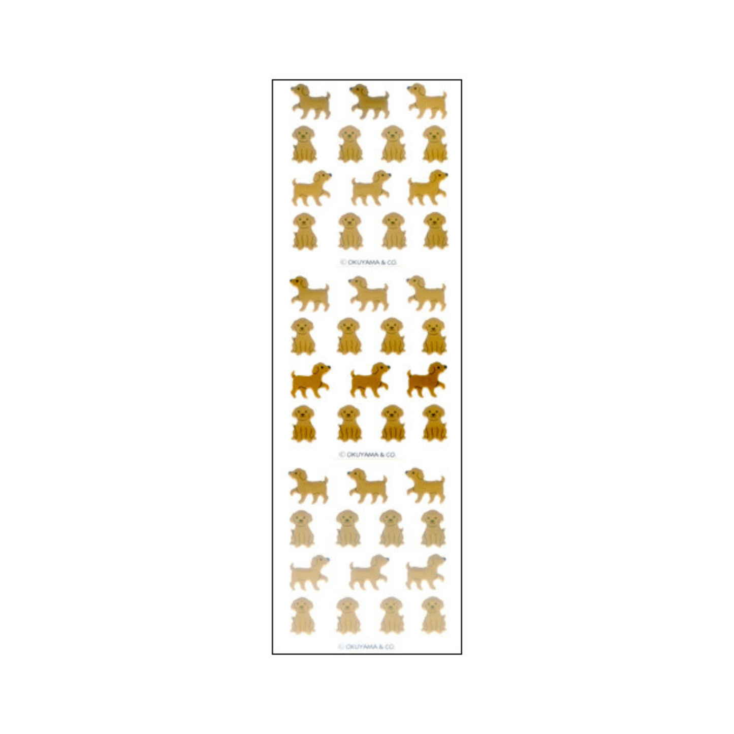 Mini Puppy Sticker Sheet