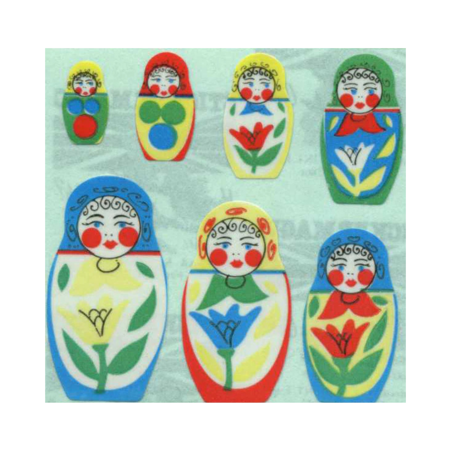 Nesting Doll Stickers