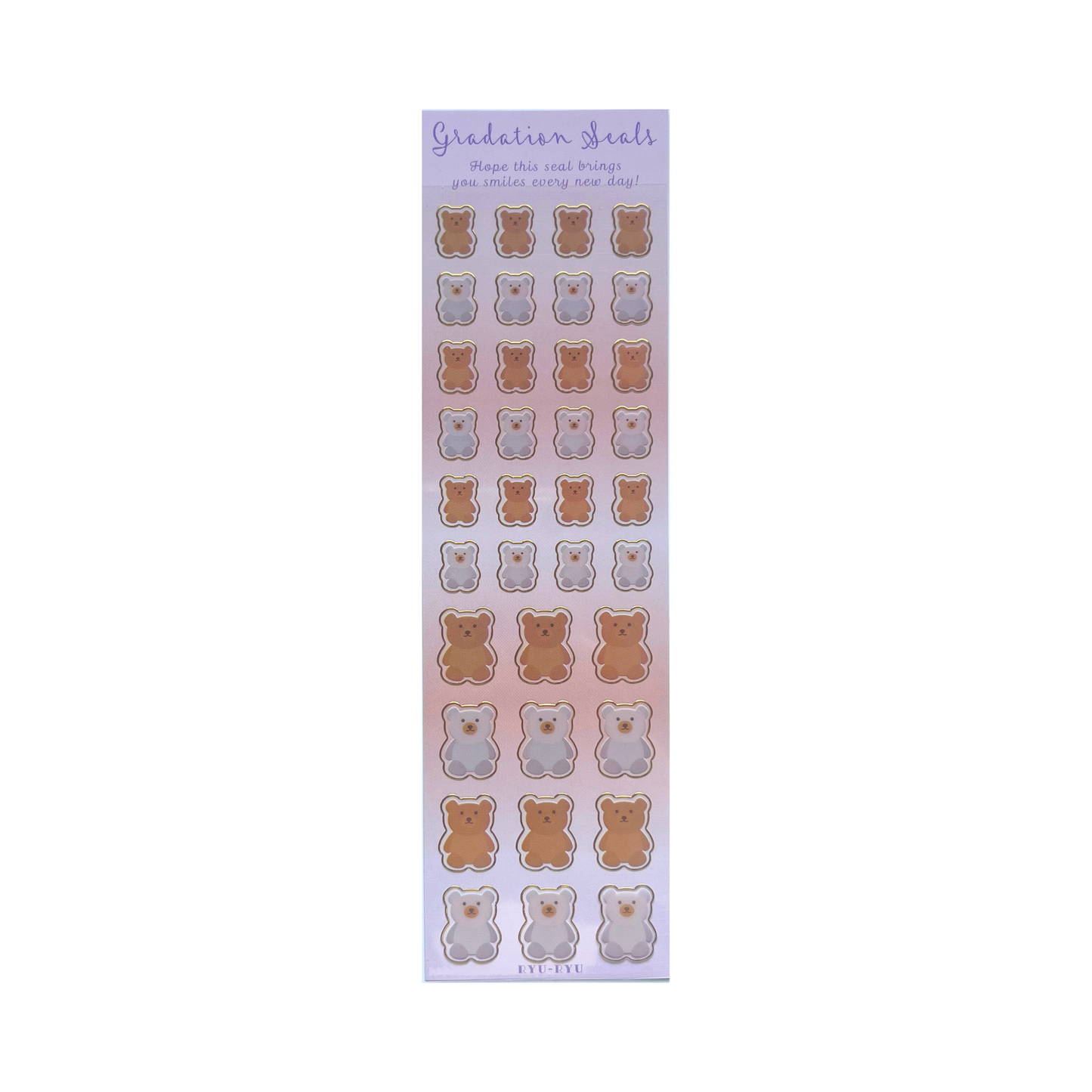 Tiny Bear Stickers