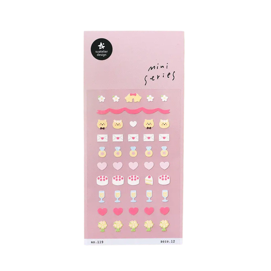 Mini Wedding Sticker Sheet