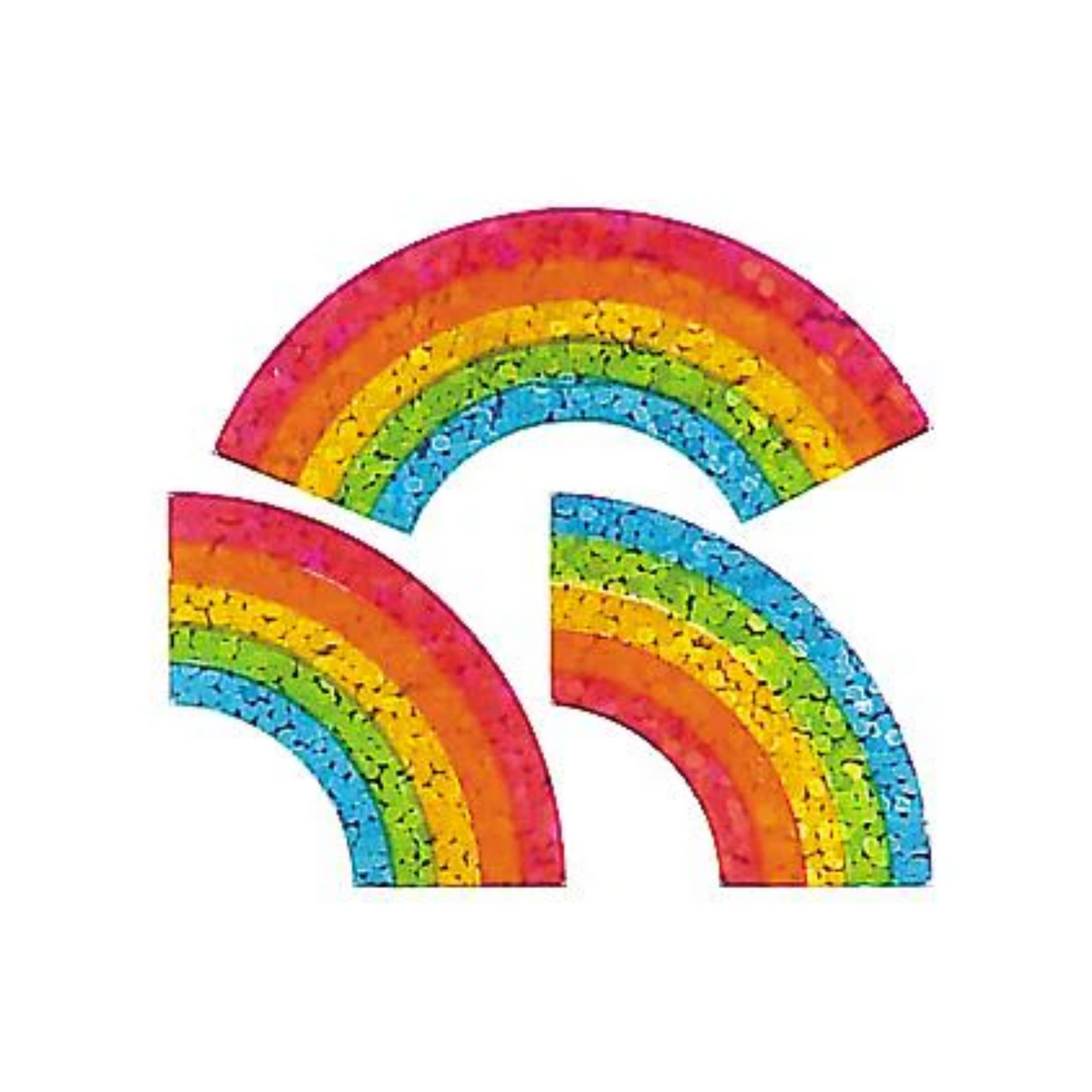 Rainbow Sparkle Stickers