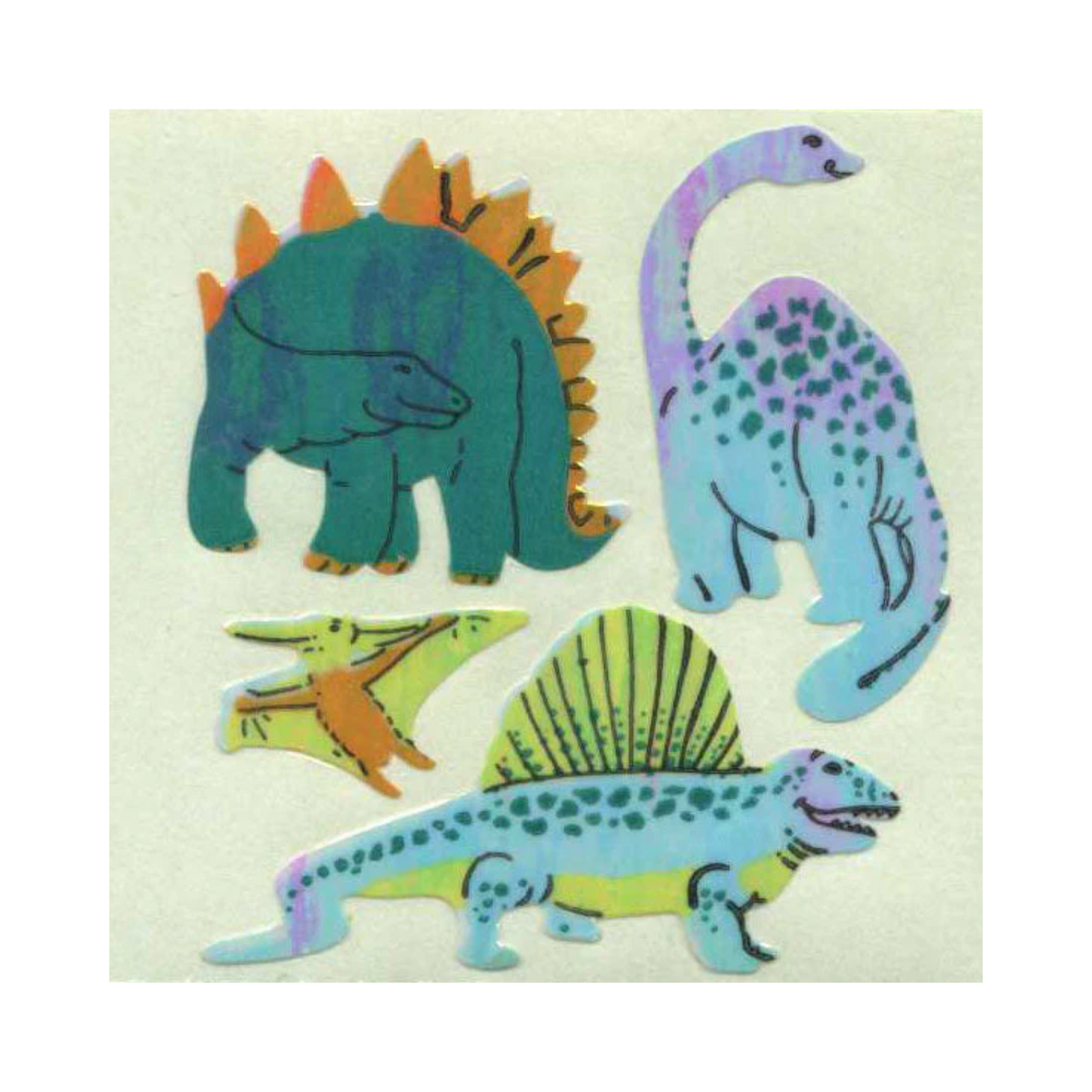 Pearlie Dinosaur Stickers