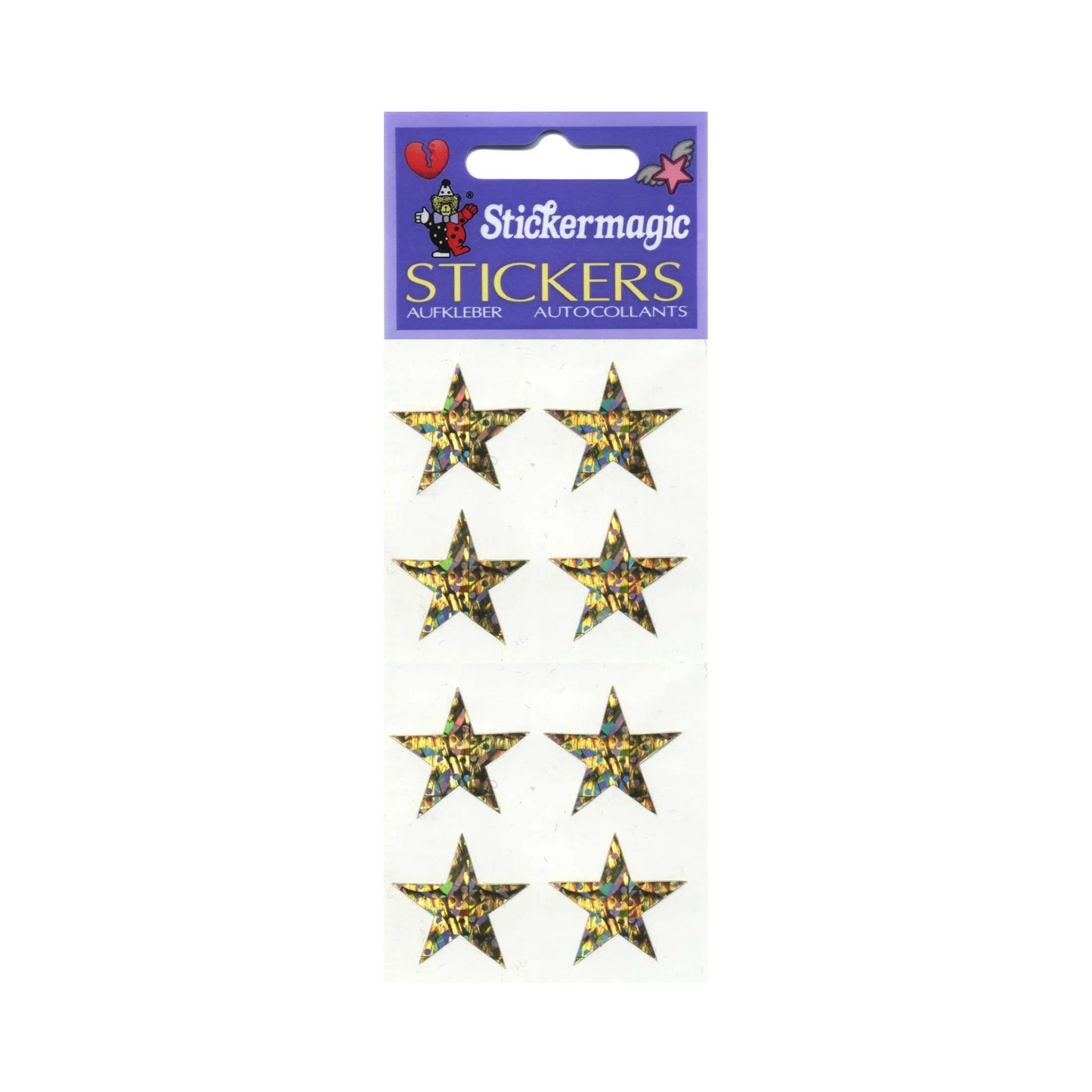 Large Gold Star Stickers
