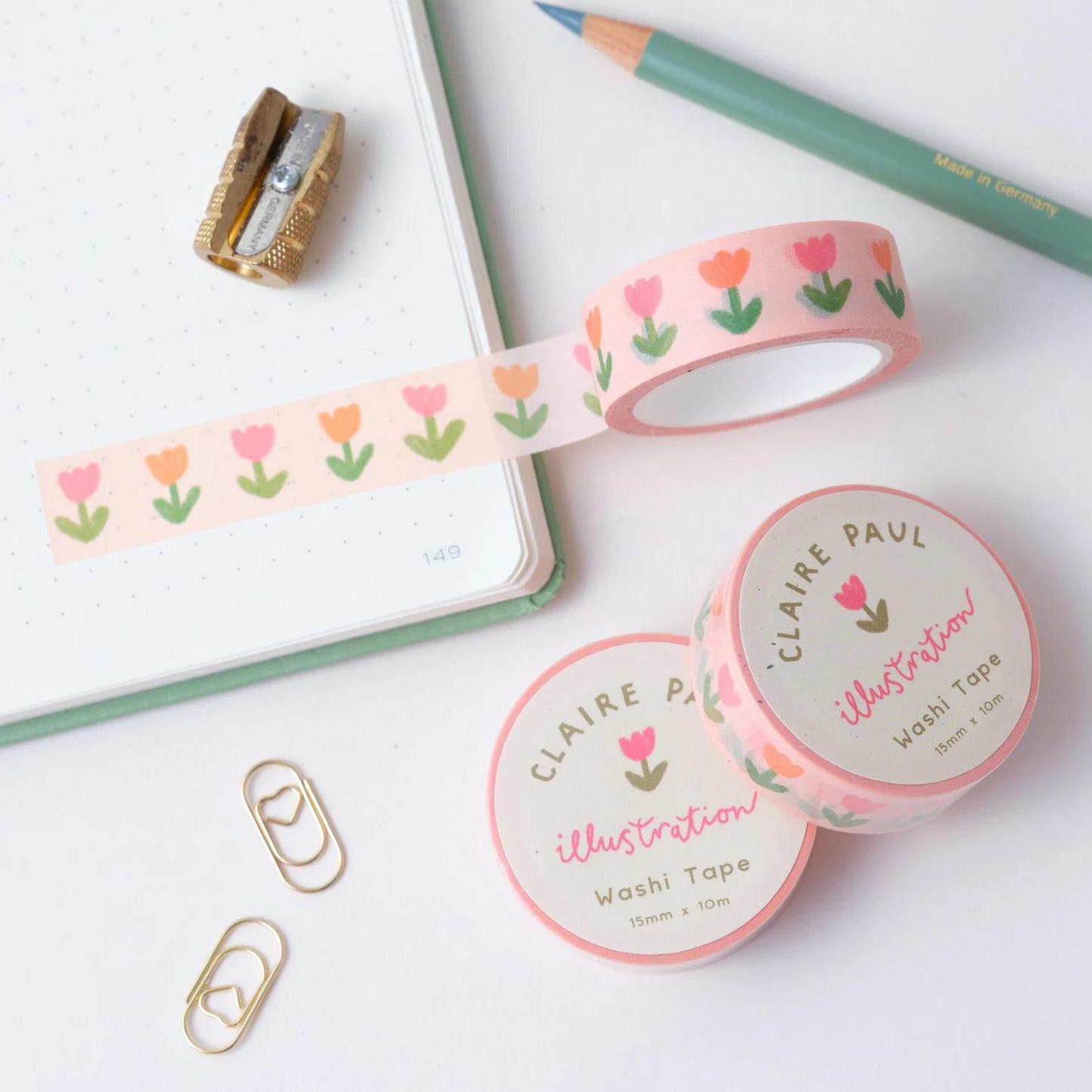 Pretty Tulips Washi Tape