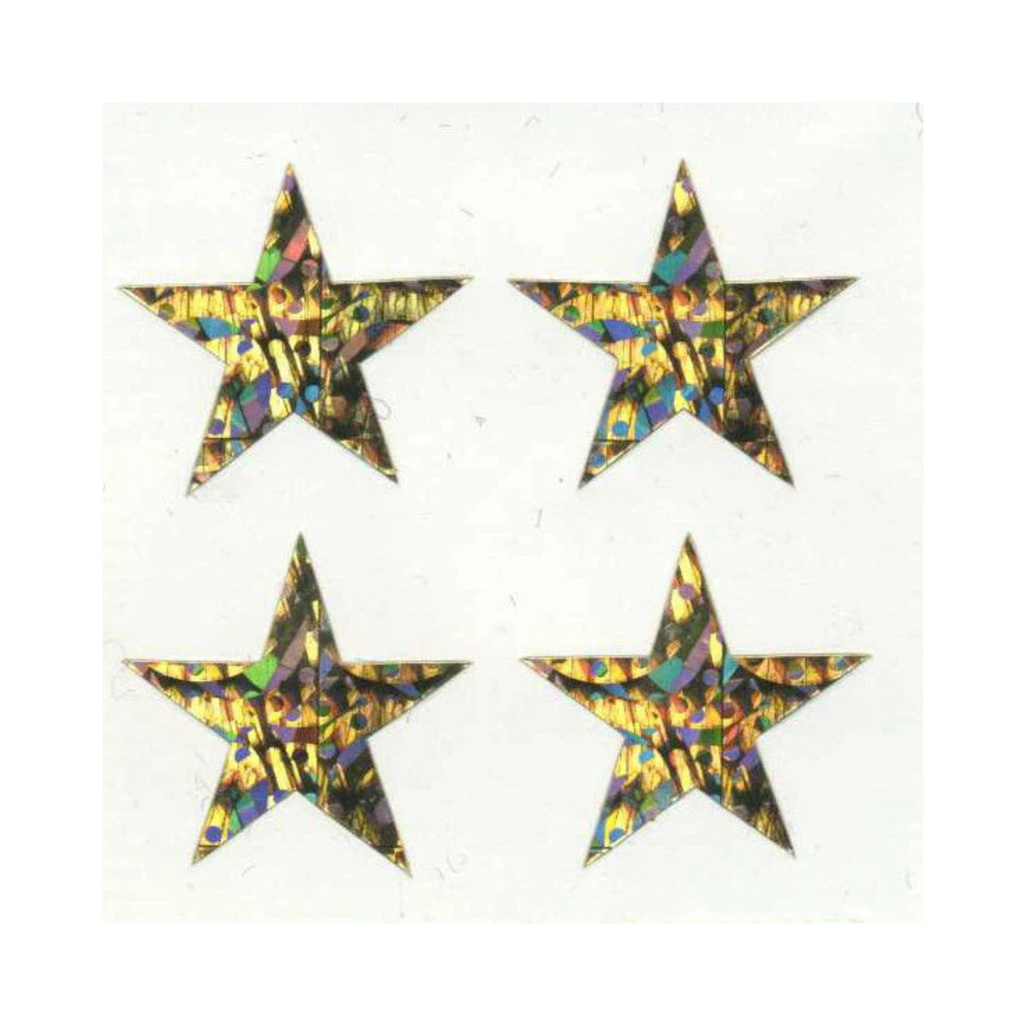 Large Gold Star Stickers