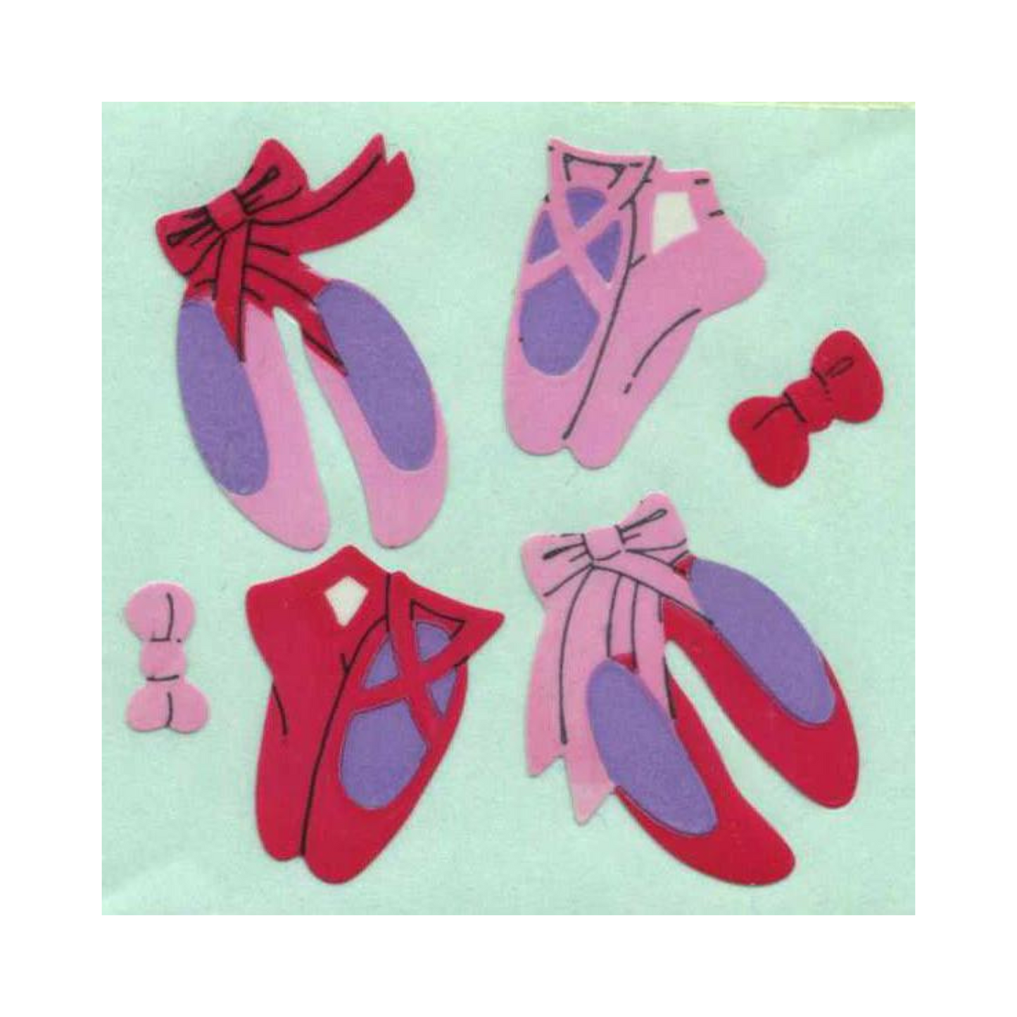 Ballet Shoes Stickers