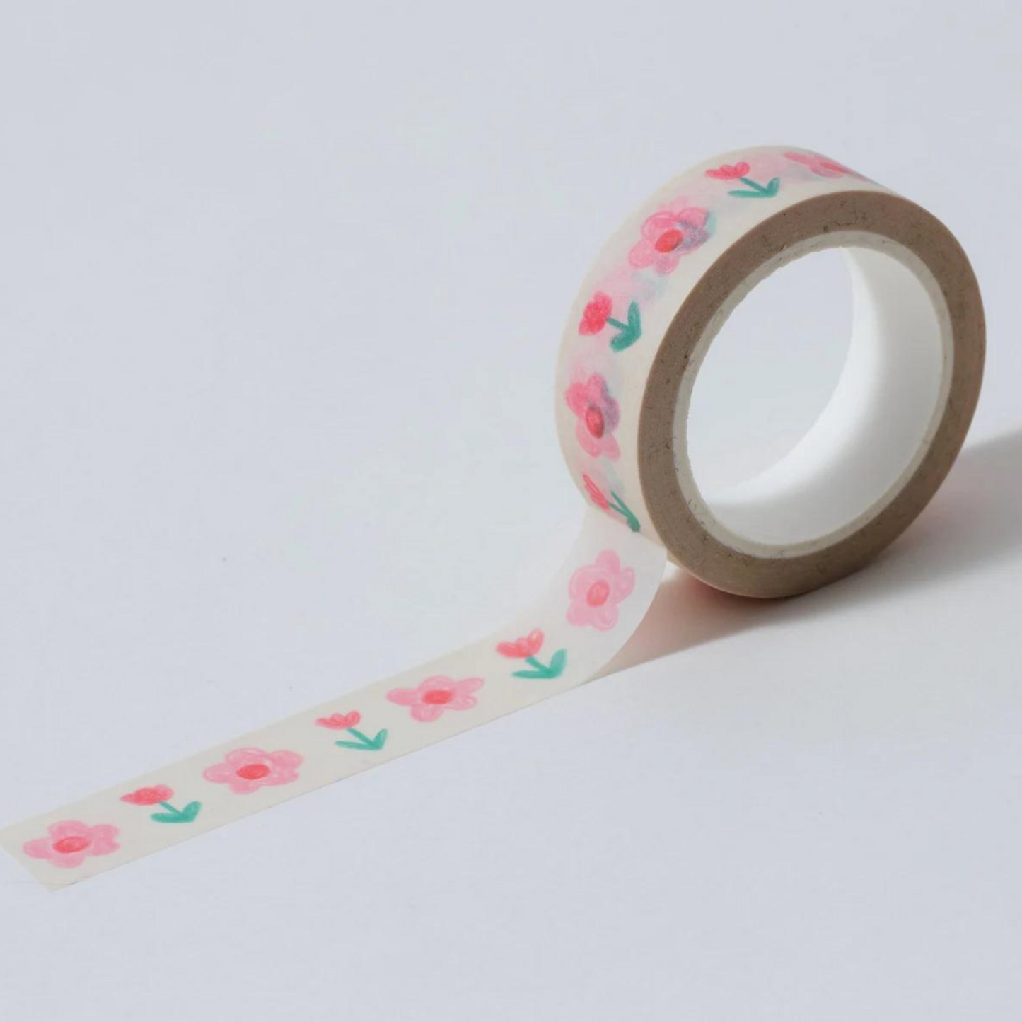 Pink Florals Washi Tape