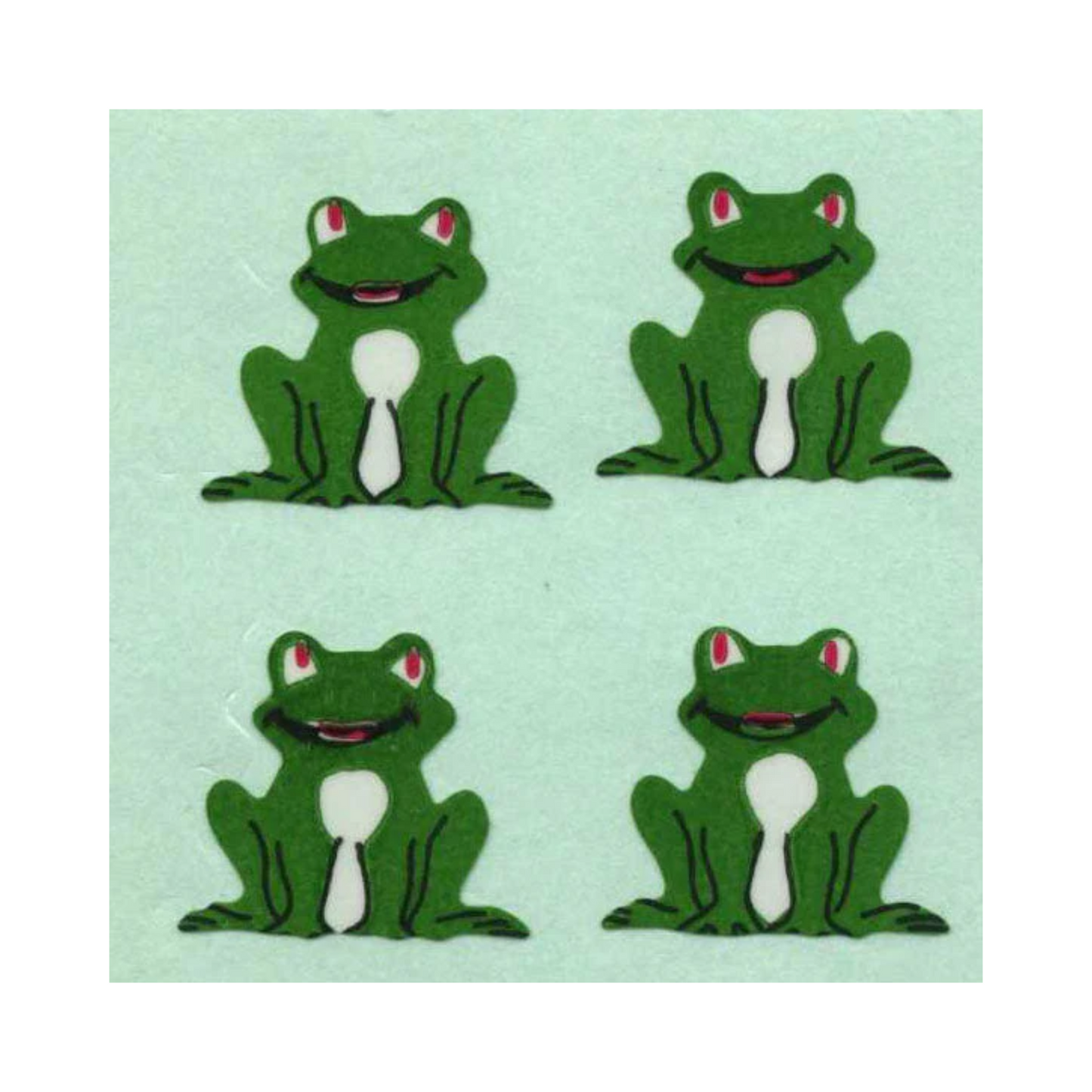 Sitting Frog Stickers