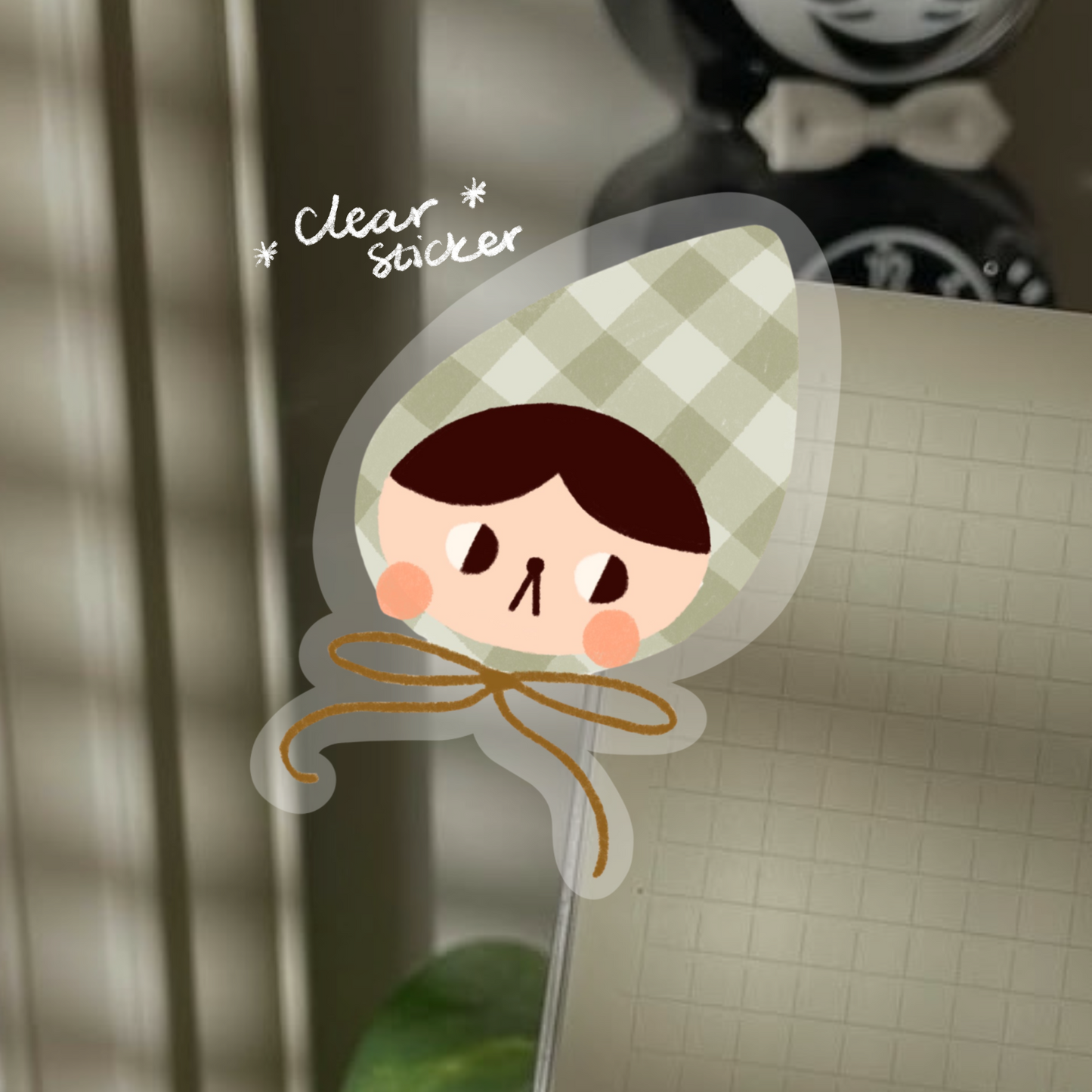 Little Lady Clear Sticker