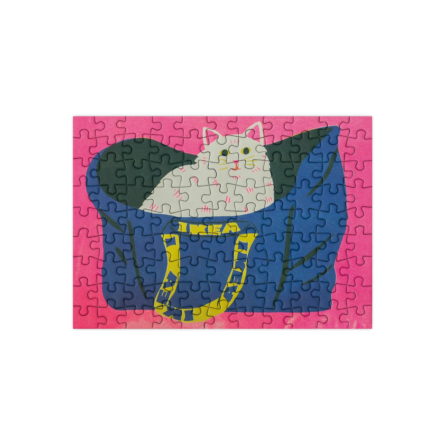 Cat in A Bag Pocket Sized Jigsaw Puzzle