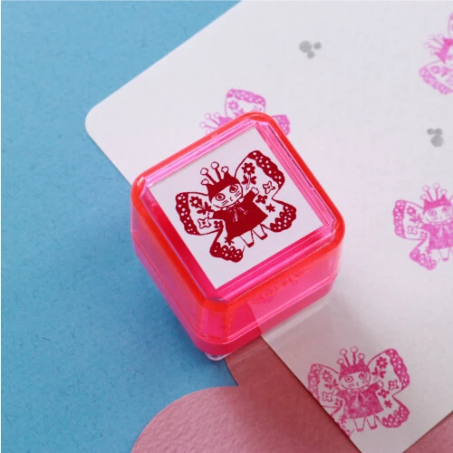 Yumi Kitagishi Fairy Cat Stamp