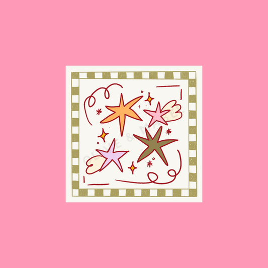 Shooting Stars Sticker