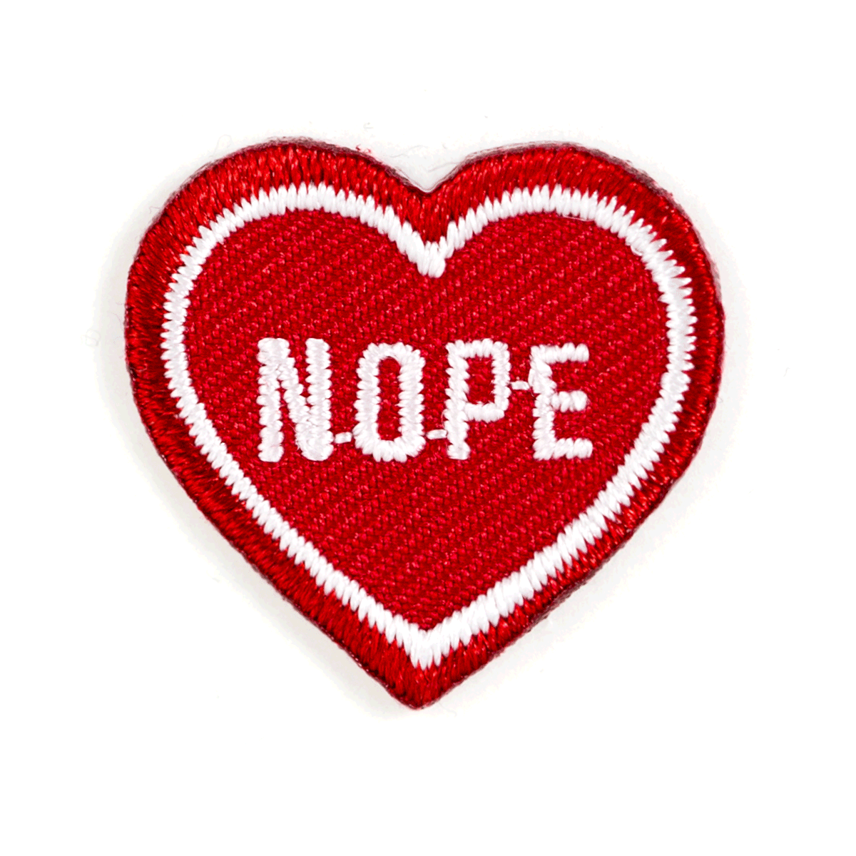 NOPE Sticker Patch