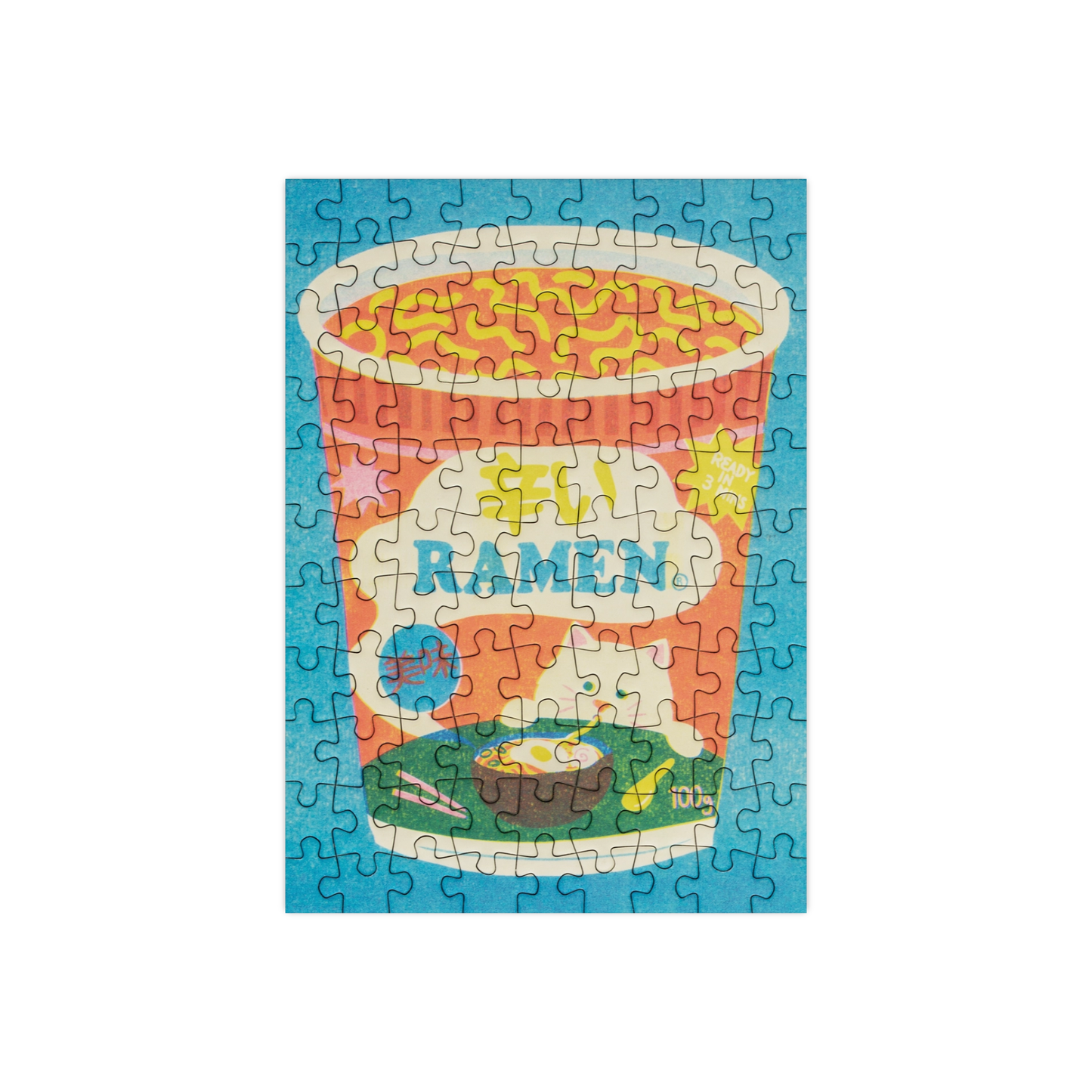 Ramen Pocket Sized Jigsaw Puzzle