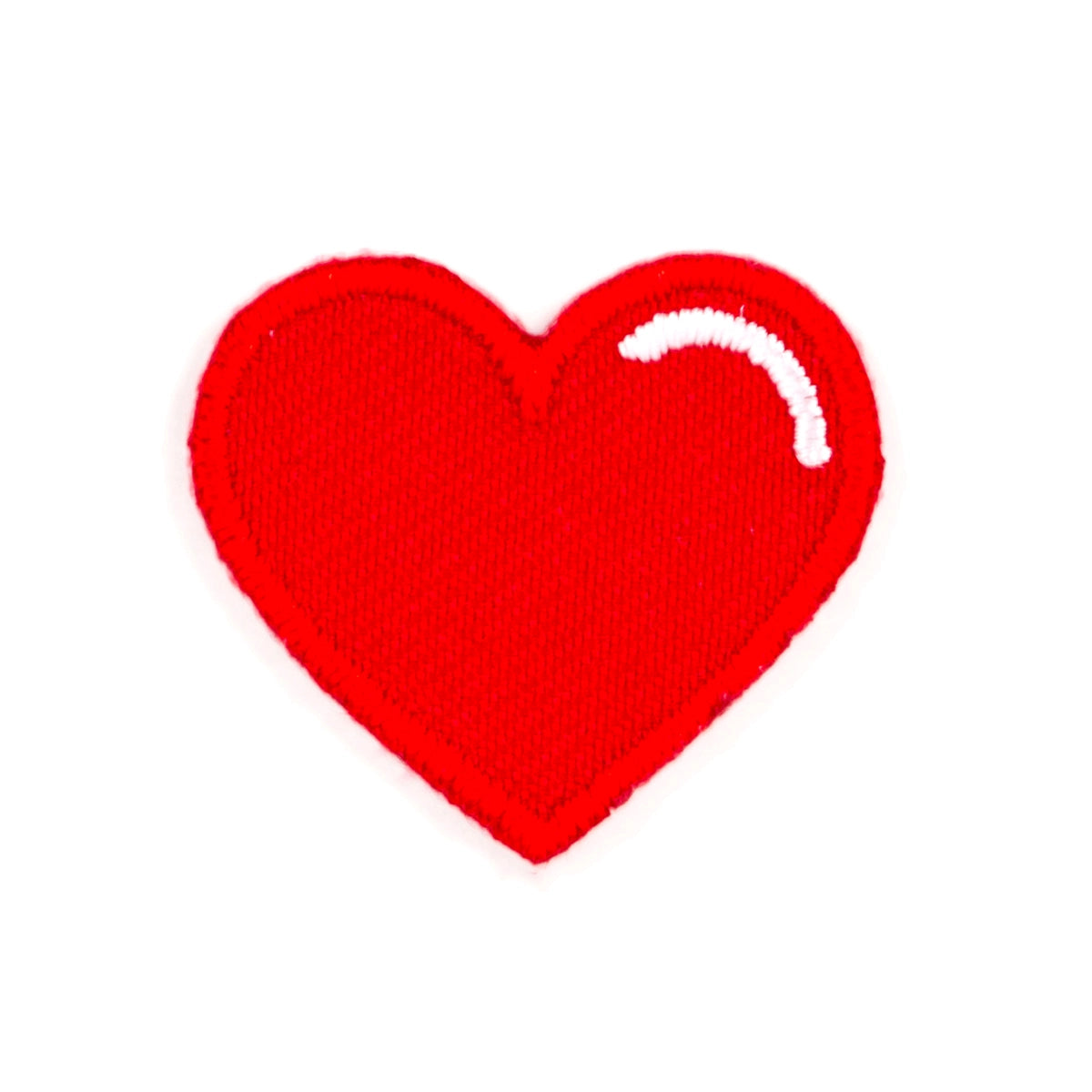 Red Heart Sticker Patch
