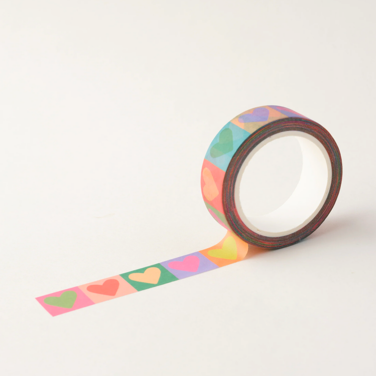Colourful Hearts Washi Tape