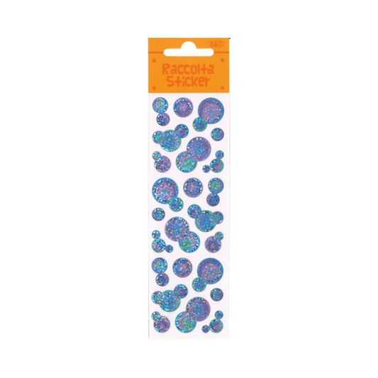 Glitter Bubble Stickers