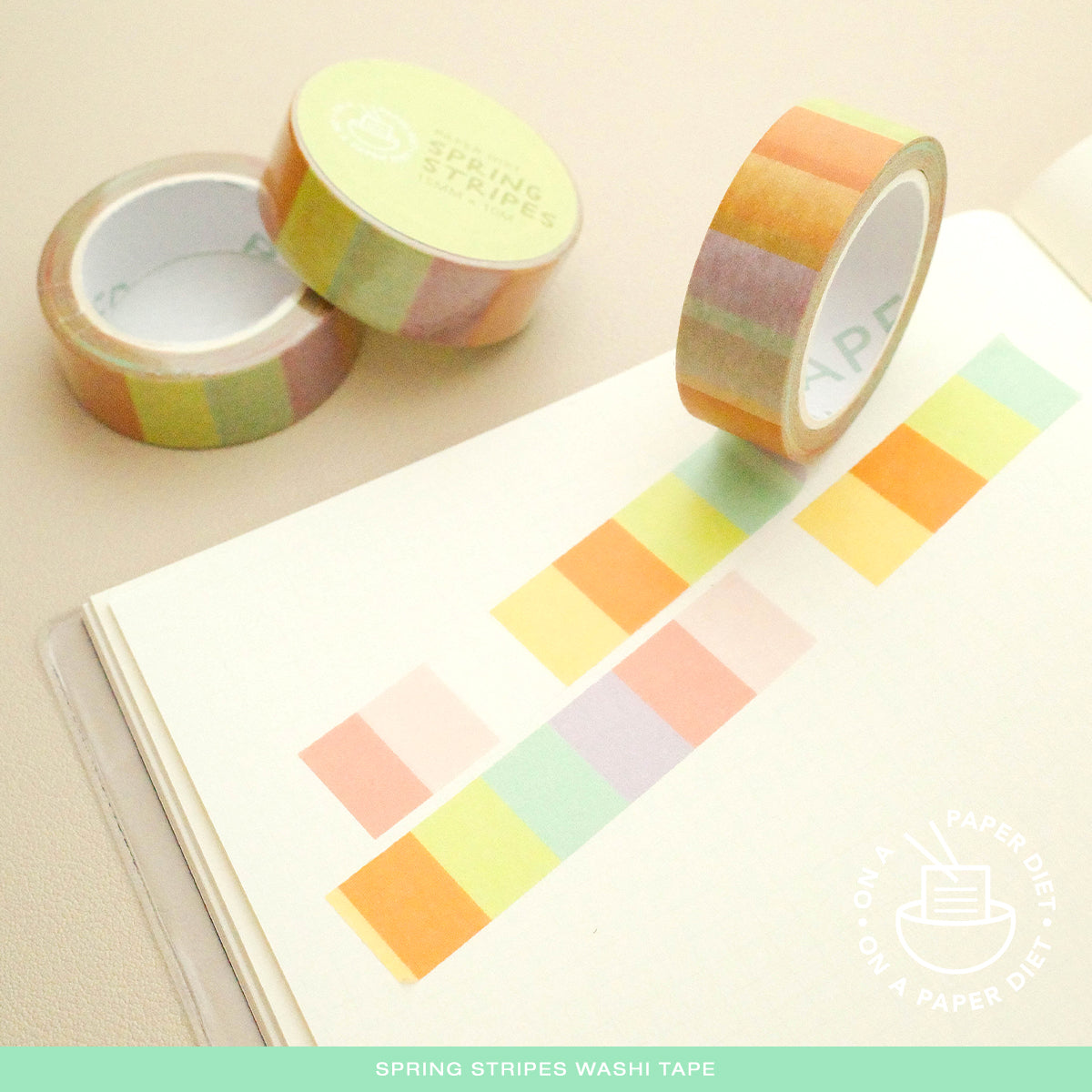 Spring Stripes Washi Tape