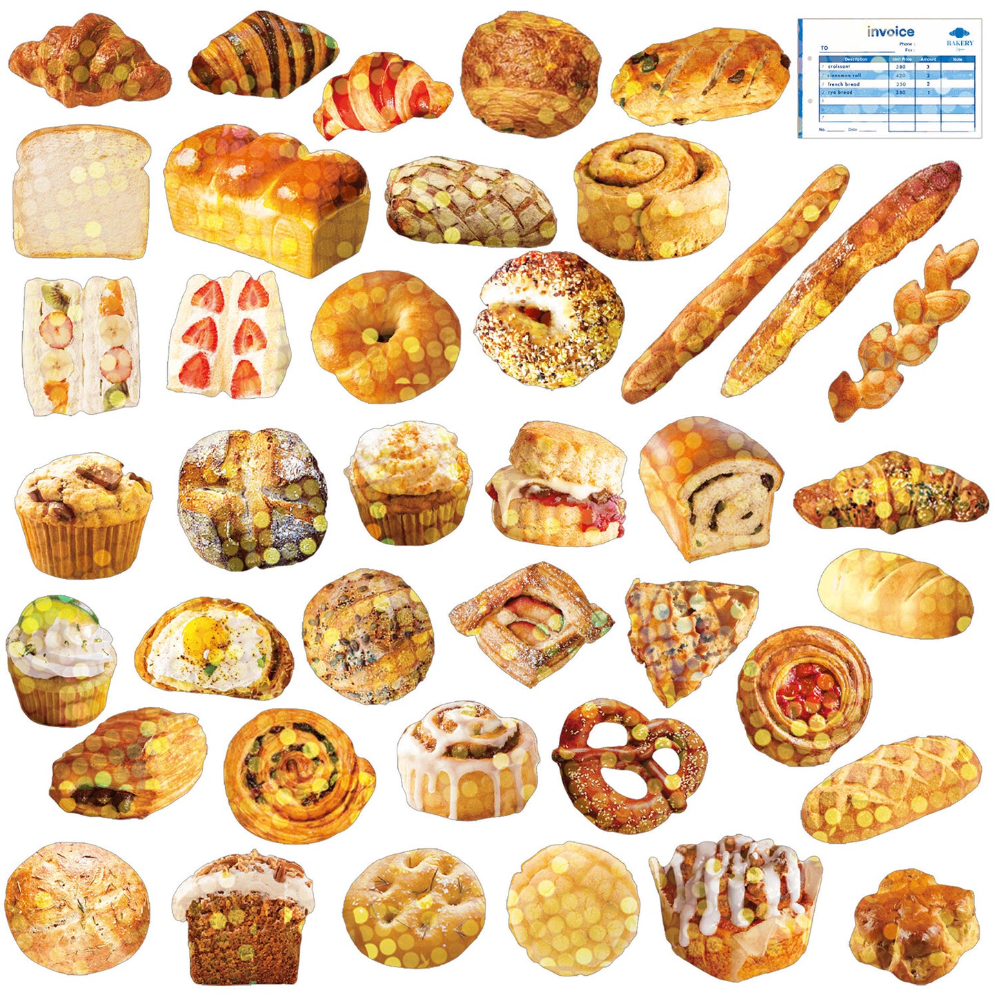 Mini Bakery Sticker Box