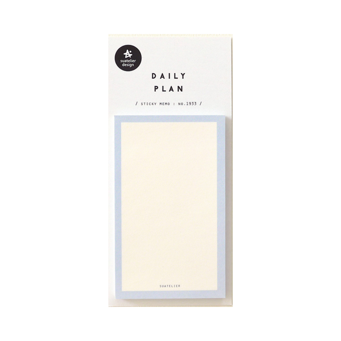 Blue and Cream Sticky Notes