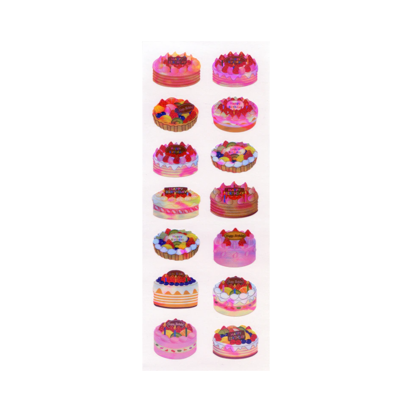 Pearlie Cakes Sticker Sheet