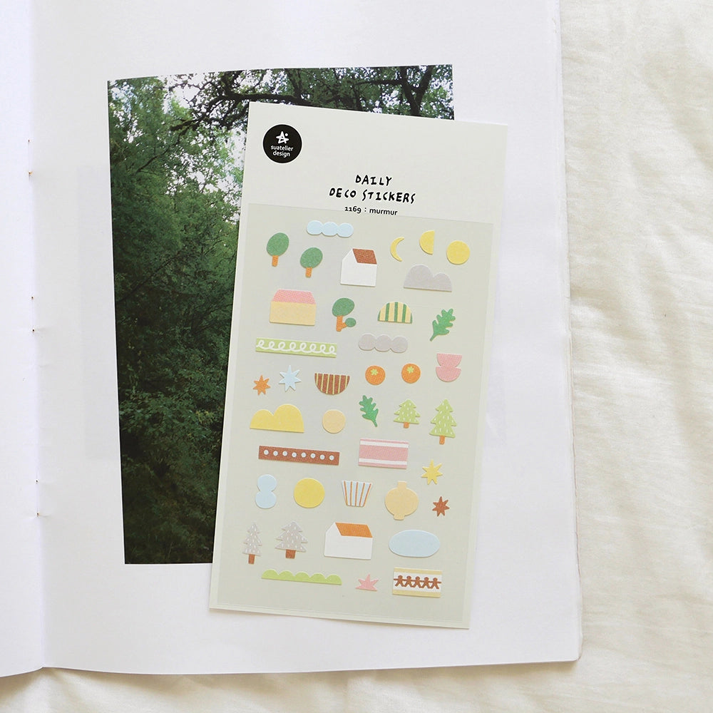 Little Homes Sticker Sheet