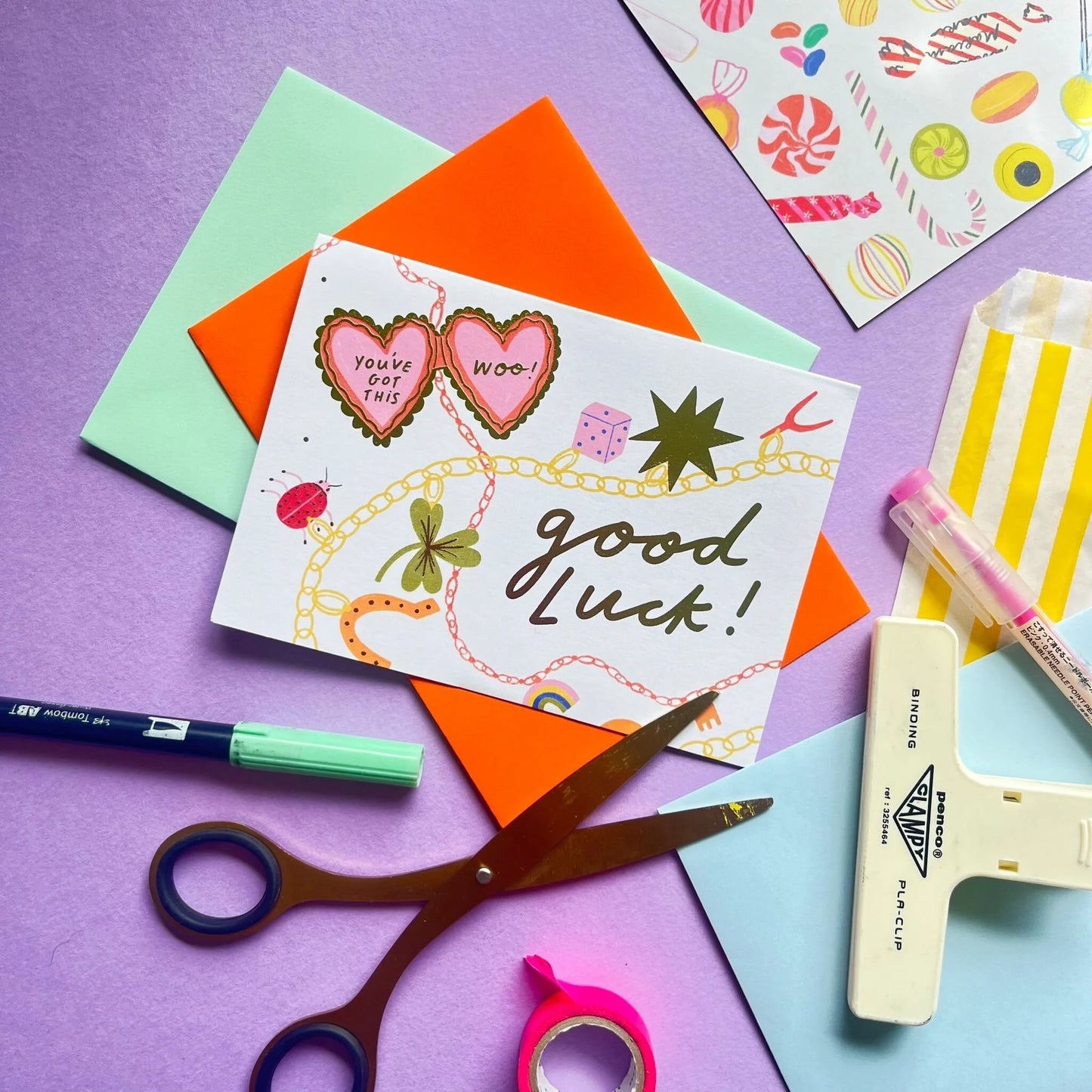 Good Luck Card