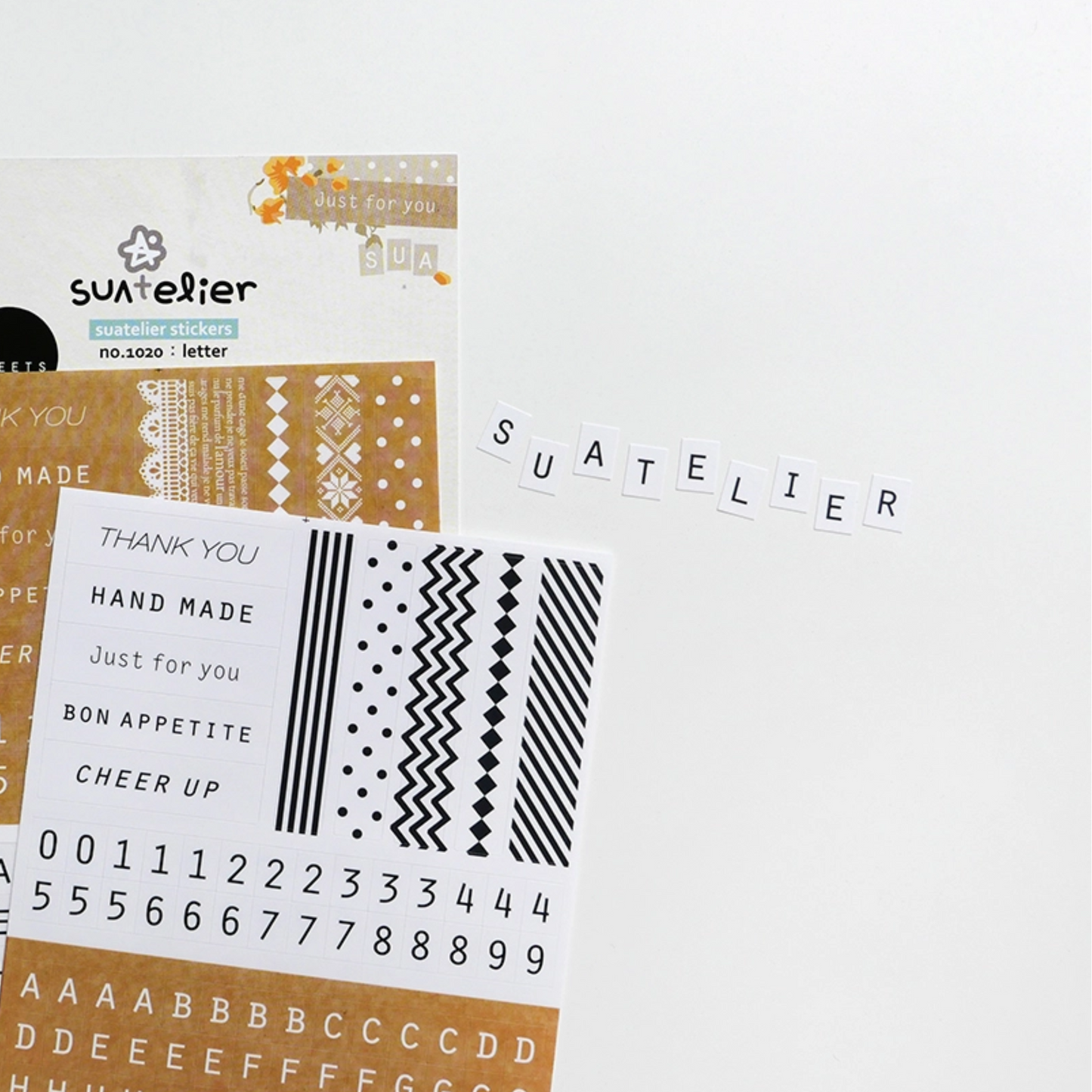 Letters & Words Sticker Sheet