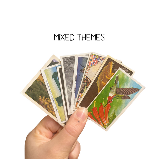 Mixed Themes Cigarette Card Pack