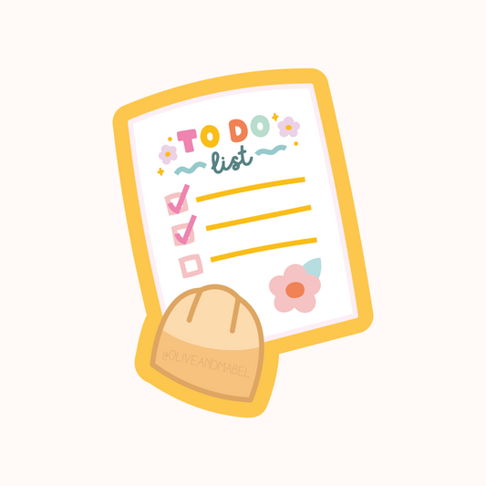 Paw To Do List Sticker