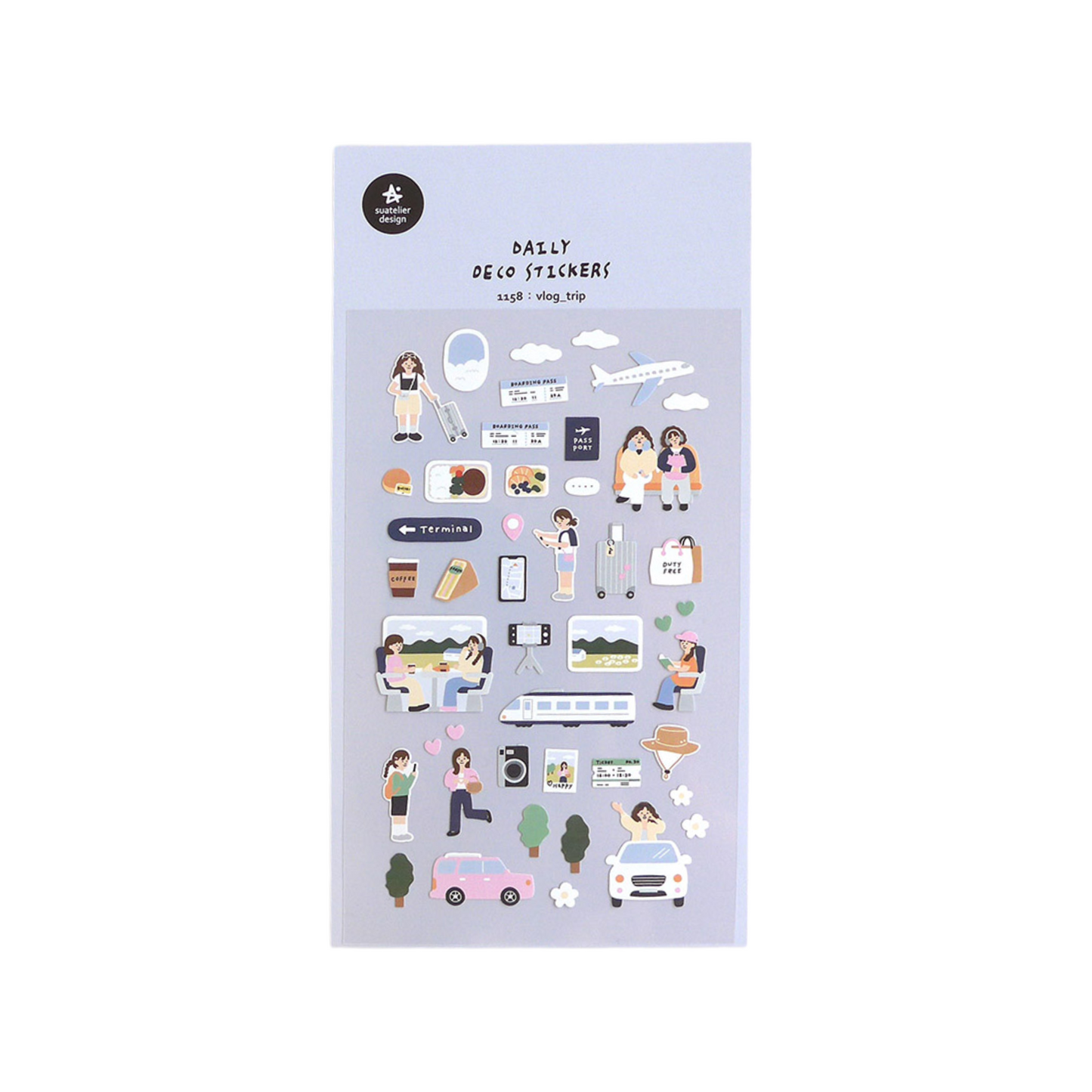 Travel Sticker Sheet