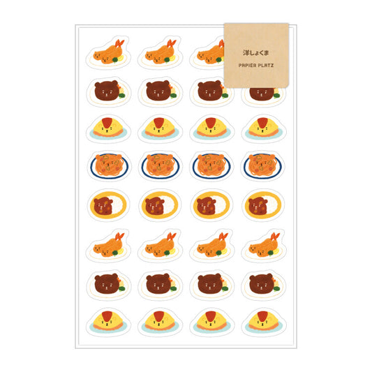 Cute Foods Sticker Sheet