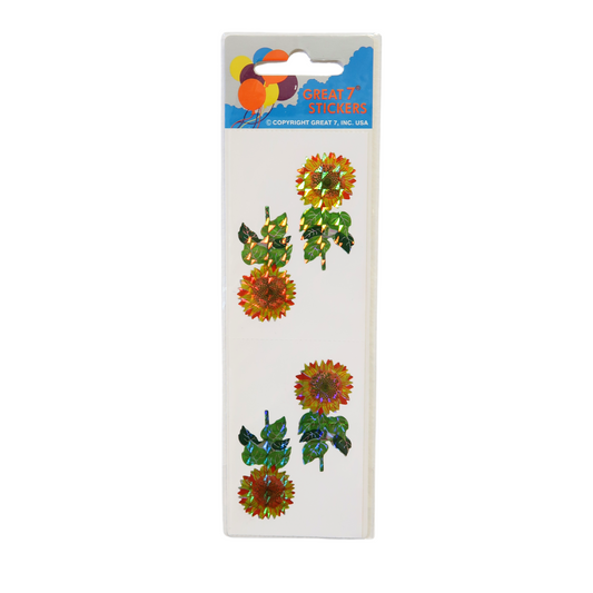 Prismatic Sunflower Stickers