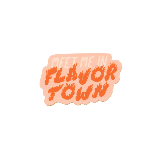 Flavor Town Sticker