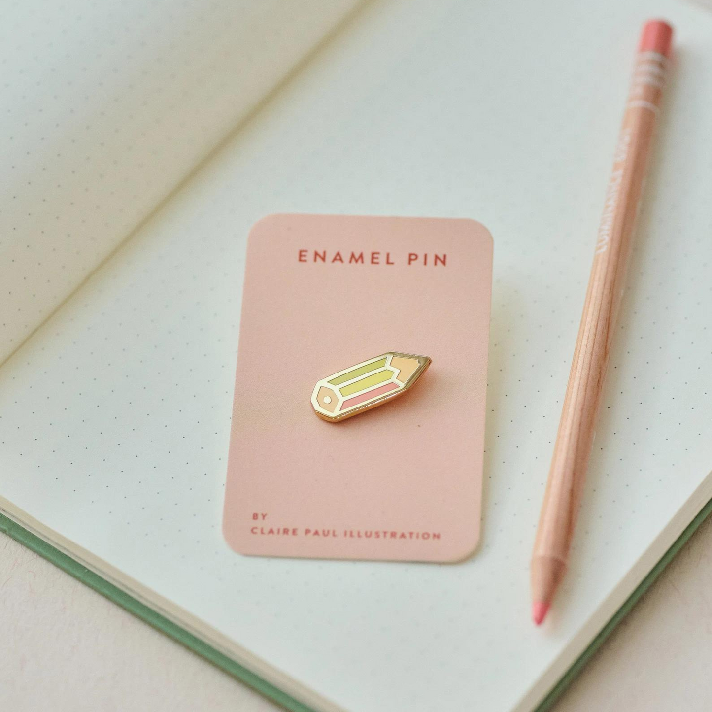 Pencil Enamel Pin