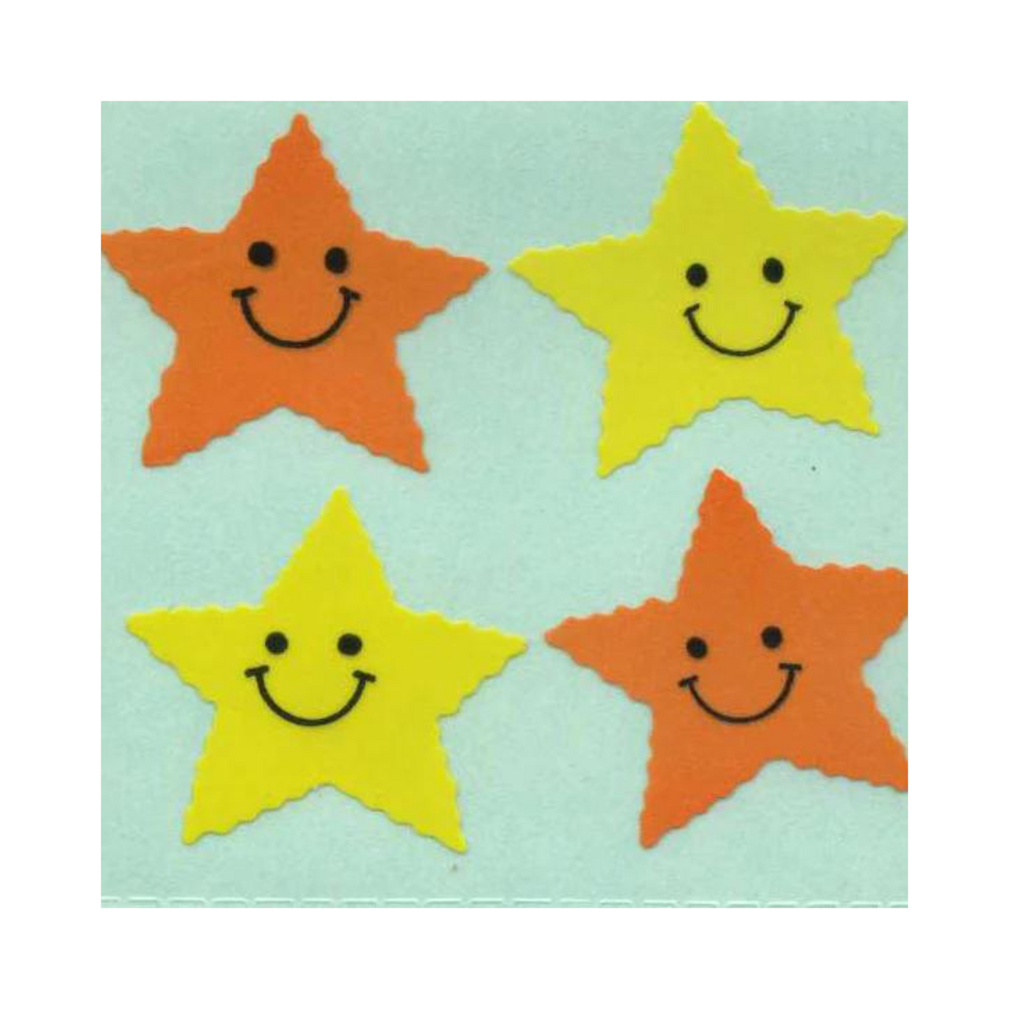 Colourful Star Stickers