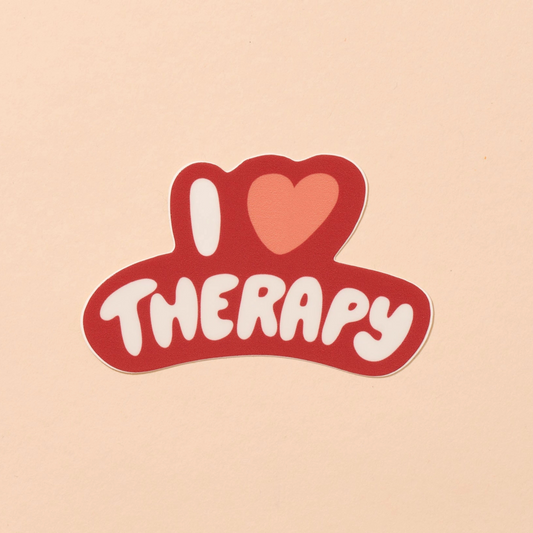 I <3 Therapy Sticker