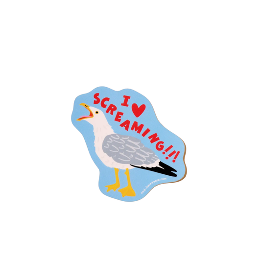 I <3 Screaming Sticker