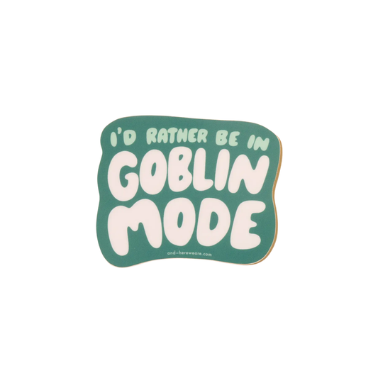 Goblin Mode Sticker