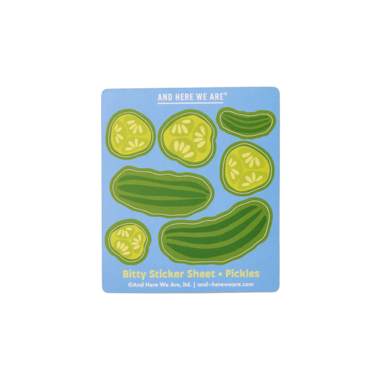 Pickle Sticker Sheet